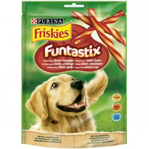 Purina Nestle maius koerale Friskies Funtastix Adult, 175g