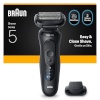 Braun pardel 52-N1200S Series 5 Wet & Dry Shaver with Beard Trimmer Attachment, must