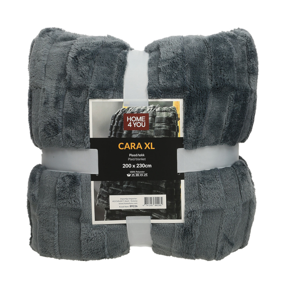 H4Y pleed Cara XL, 200x230cm, tumehall