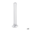 Quttin kohvikapsli organisaator Hõbedane Raud 10x9x37,5cm (12 Ühikut)