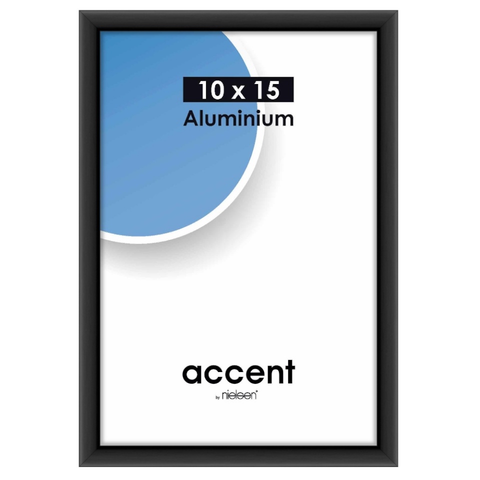Nielsen Design pildiraam 53226 Accent Frosted must 13x18 cm