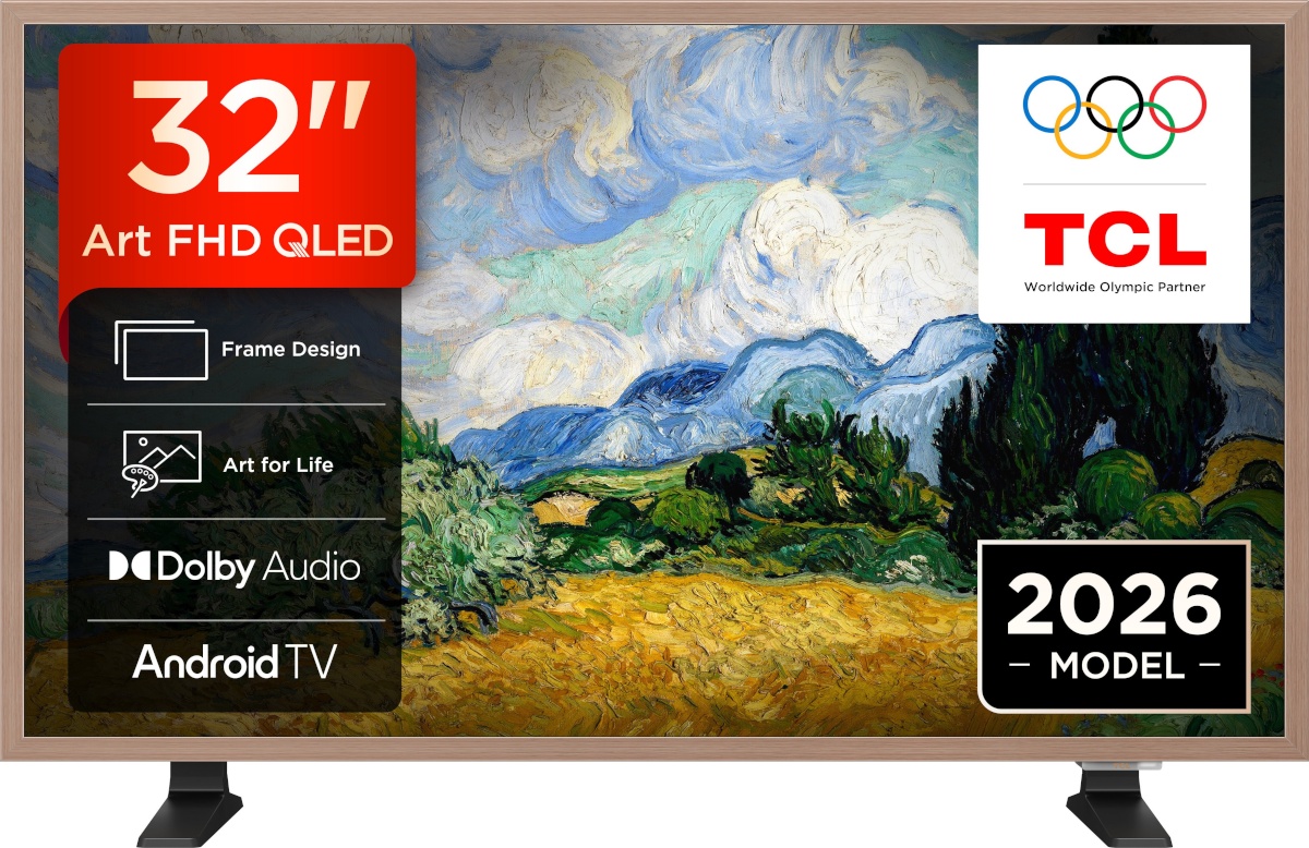 TCL televiisor 32" A400 Pro – Full HD QLED Android TV