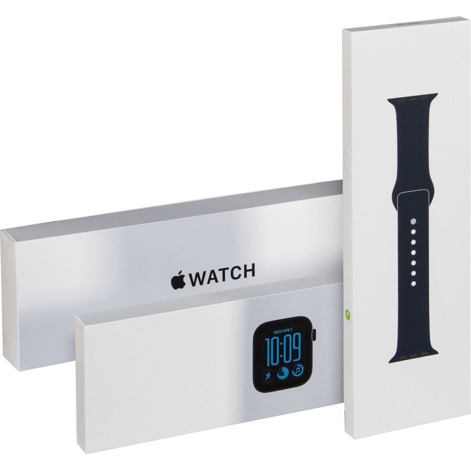 Apple Watch SE 3 40mm GPS Aluminum Sport M/L mitternacht/navyblau