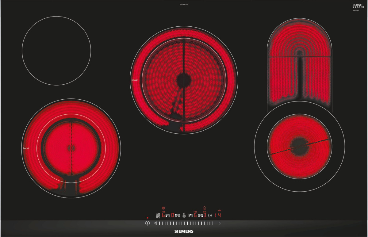 Siemens keraamiline pliit ET875FCP1D iQ300, 80 cm