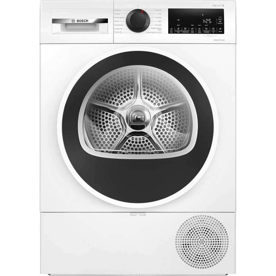Bosch kuivati WQG2420ISN Series 6 Dryer, 9kg, A++, valge