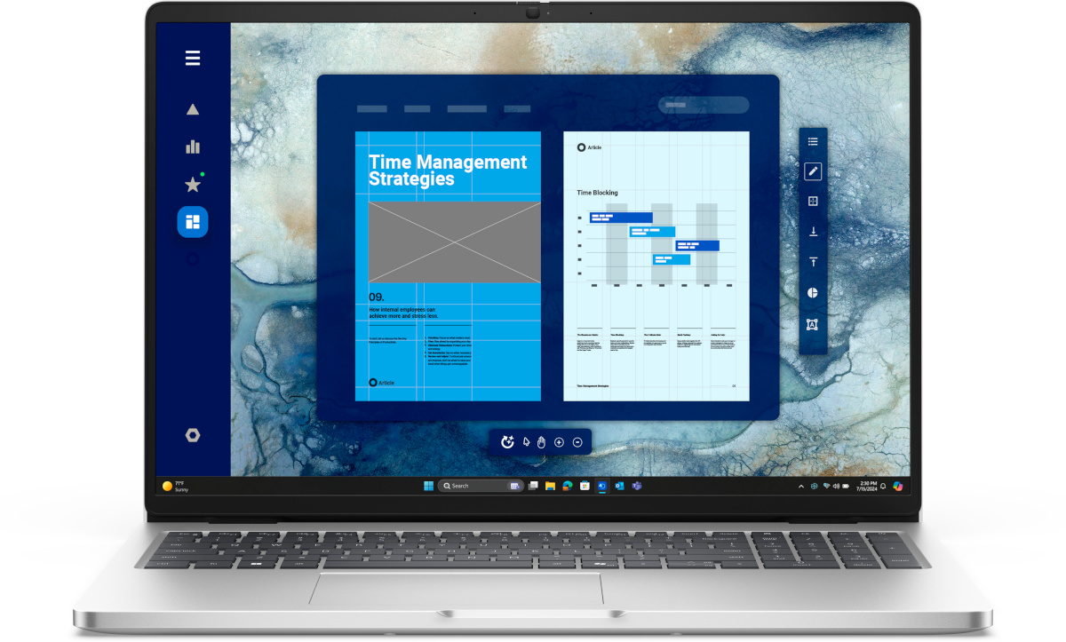 Dell sülearvuti Pro 16 PC16250/C5 120U/8GB/512GB SSD/16.0" FHD+/Integrated/FgrPr/FHD/IR Cam/Mic/WLAN + BT/US Backlit Kb/3 Cell/W11Pro/3yrs Prosupport