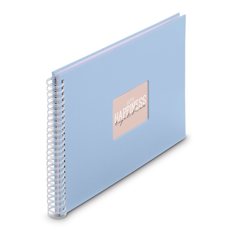 Hama fotoalbum Fine Art Spiral Lagune 36x32 50 weiße Seiten 9862