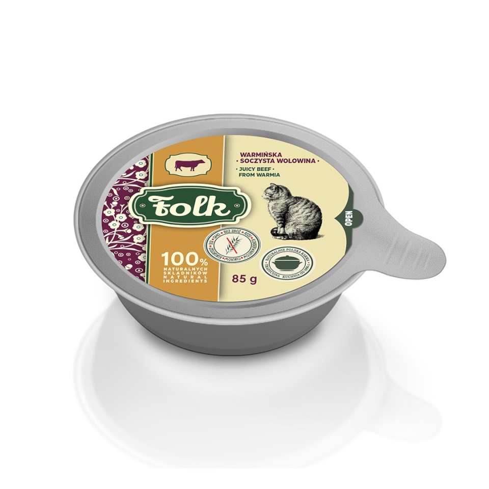 Folk kassitoit Juicy Beef from Warmia, 85g