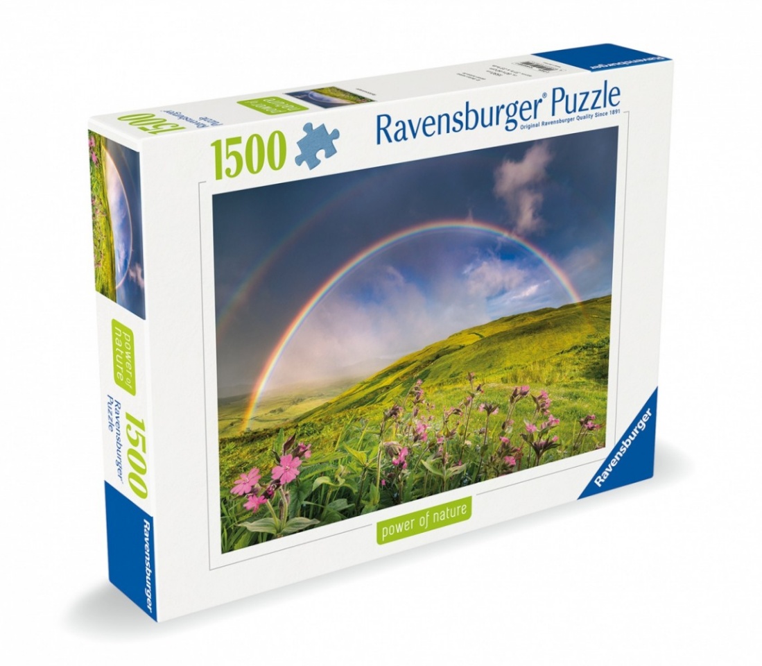 Ravensburger pusle 15000-osaline Rainbow over the meadow