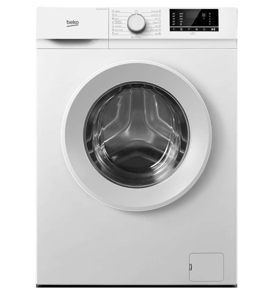 Beko pesumasin B1WFK2604WEE Washing Machine, 6kg, valge