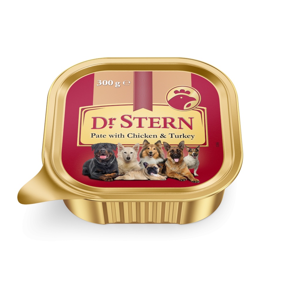 Dr.Stern kana ja linnuliha pasteet koertele 300g
