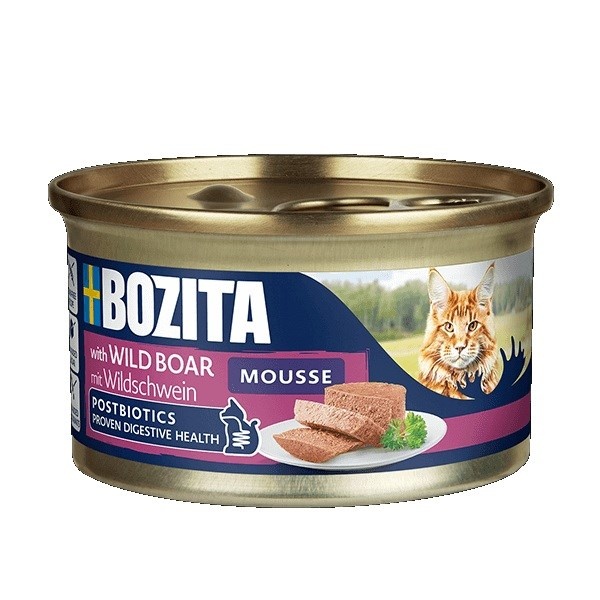Bozita kassitoit Mousse Wild Boar, 85g