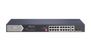 Hikvision switch DS-3E0520HP-E network Unmanaged Gigabit Ethernet (10/100/1000) Power over Ethernet (PoE) sinine