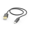 Hama laadimiskaabel USB A - Lightning, 1,5m kullatud, must