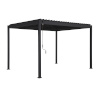 H4Y varikatus MIRADOR-88 3x3,6m, tumehall