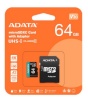 ADATA mälukaart 64GB Premier Pro MICROSDXC + Adapter