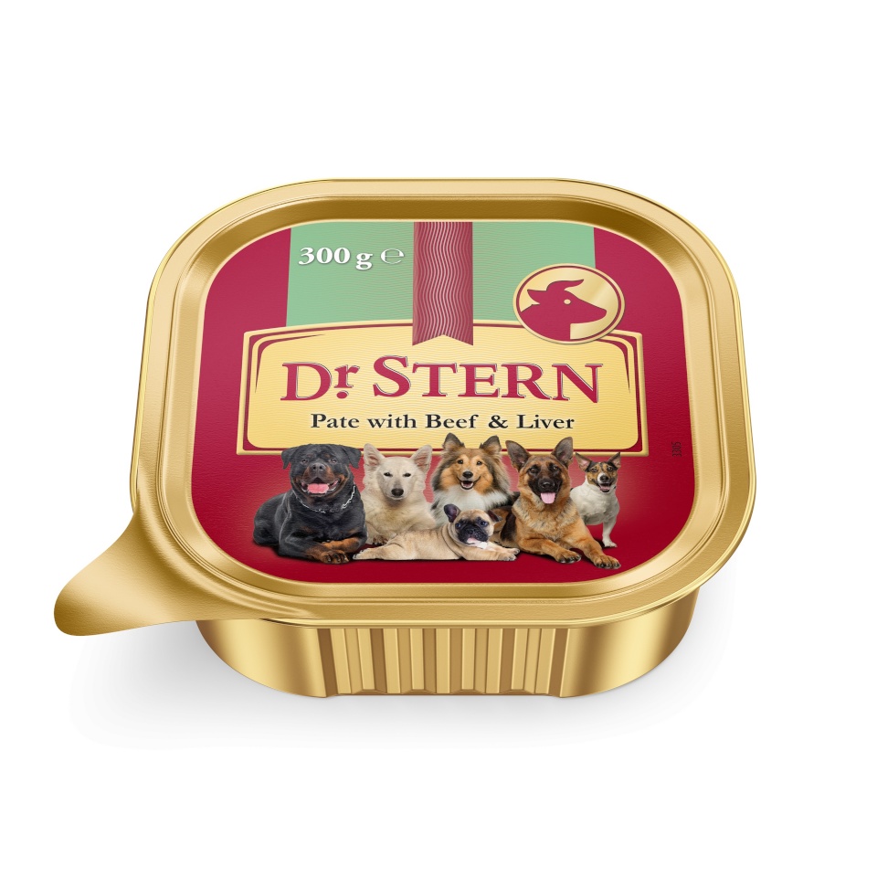 Dr.Stern veiseliha ja maksapasteet koertele 300g