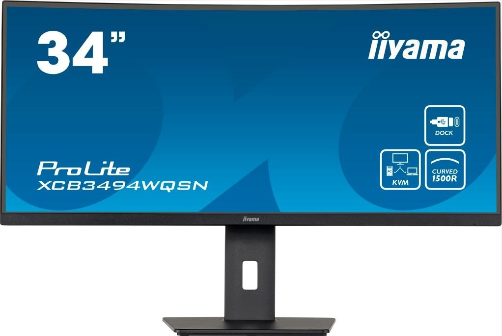 iiyama monitor ProLite XCB3494WQSN-B5 34" UltraWide Quad HD, must