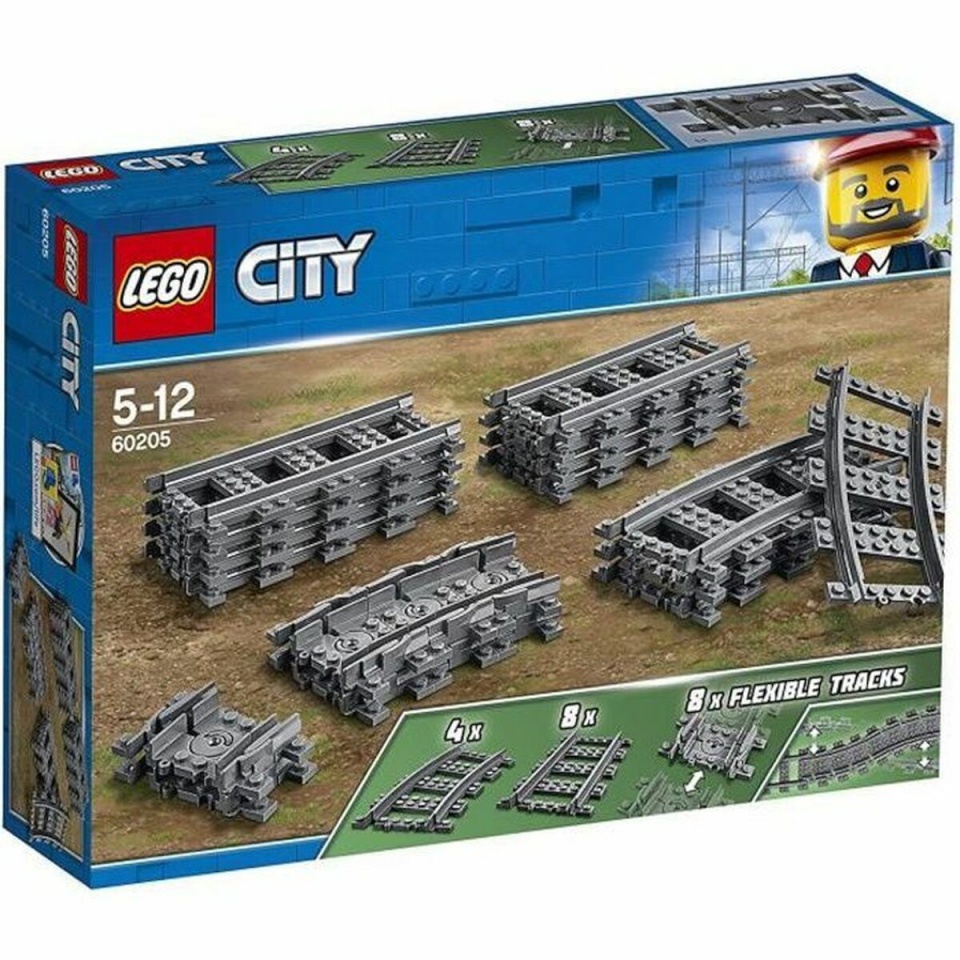 Lego klotsid Playset City 60205 Rail Pack 20-osaline