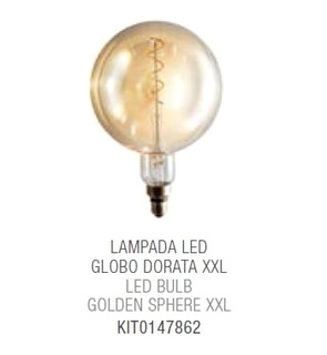 Elica tarvik õhupuhastile LED BULB GOLDEN SPHERE XXL
