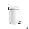 Confortime pedaaliga prügikast valge 3 L (6 Ühikut)