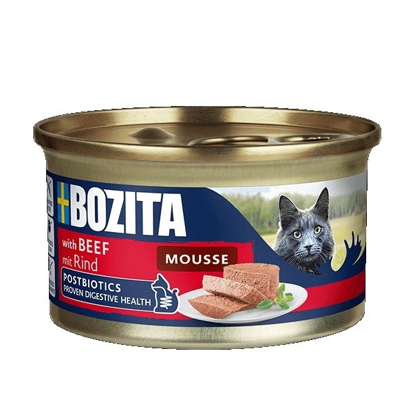 Bozita kassitoit Mousse Beef, 85g
