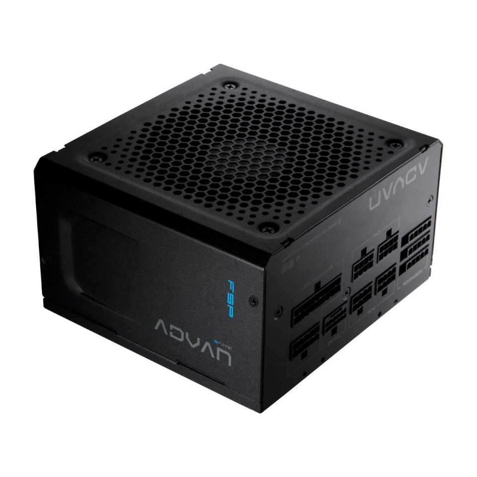 Fortron toiteplokk ADVAN GM 850W (1x 12-Pin High Power GPU, 4x PCIe, Kabelmanagement, 850 Watt)