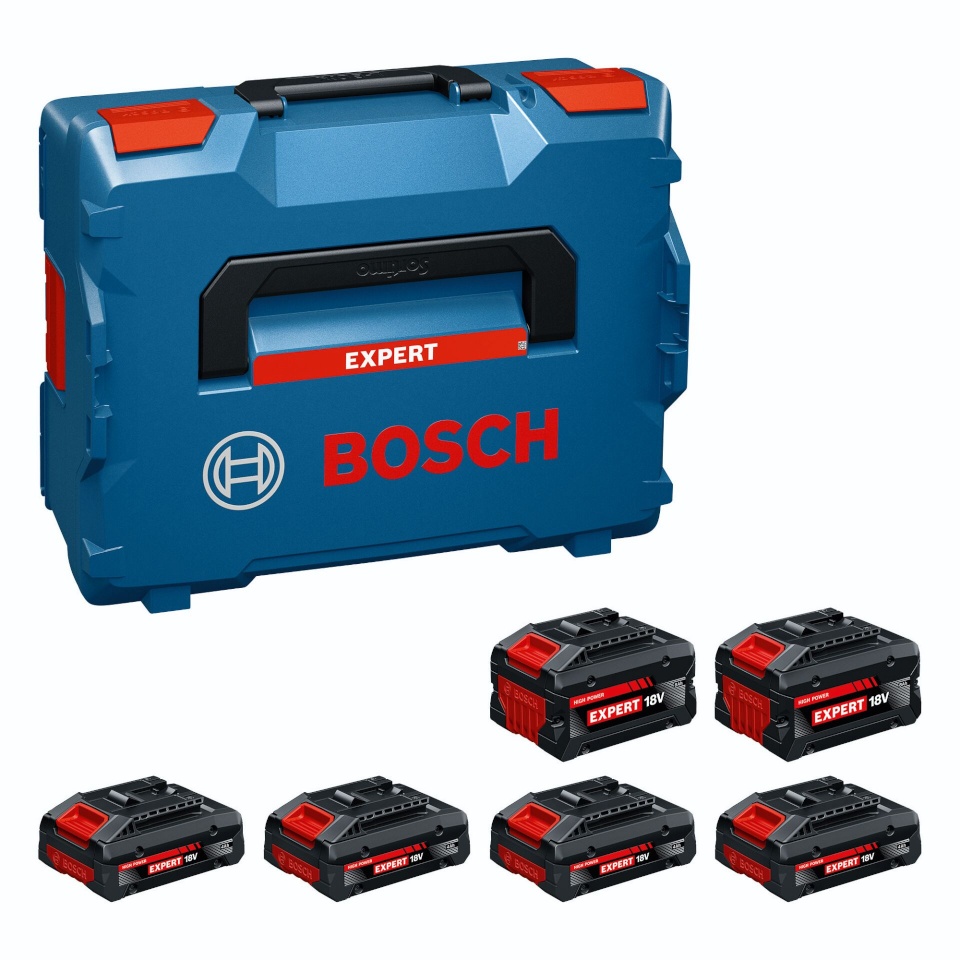 Bosch aku Bosch 4x EXBA18V-40 + 2x EXBA18V -80 Battery-pakk