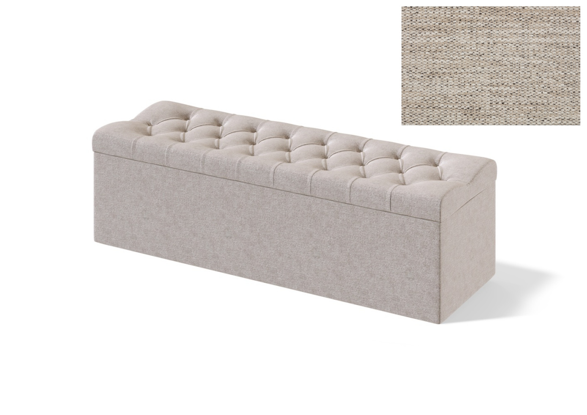 Sleepwell jalutsikast kontinentaalvoodile RED/BLACK SOLHALL, 120x47x50cm, VERANO helebeež