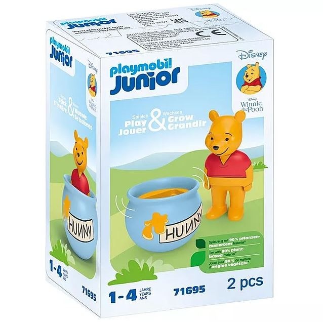 Playmobil klotsid 71695 Junior & Disney: Winnies Stehauf-Honigtopf