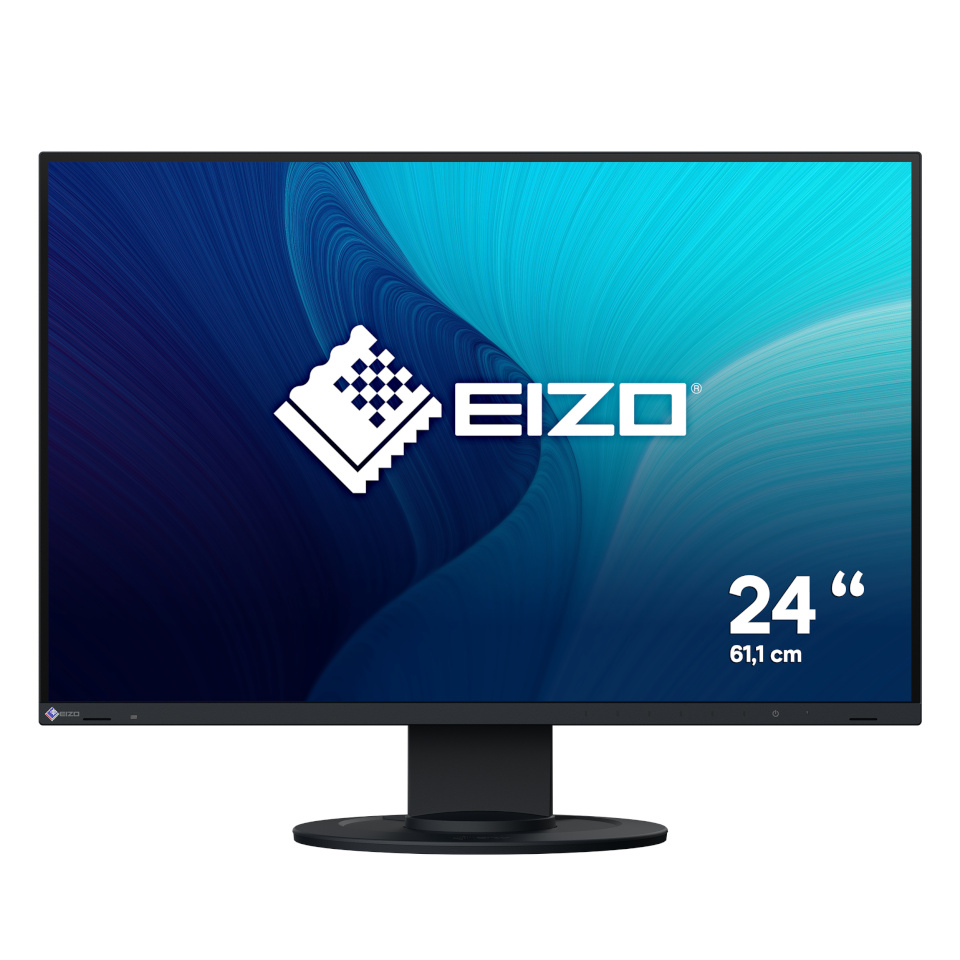 EIZO monitor 61.1cm (24.1") EV2410R-BK 16:10 DVI+HDMI+DP+USB must