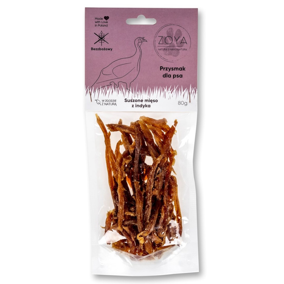 Zoya maius koerale Turkey Meat, 80g