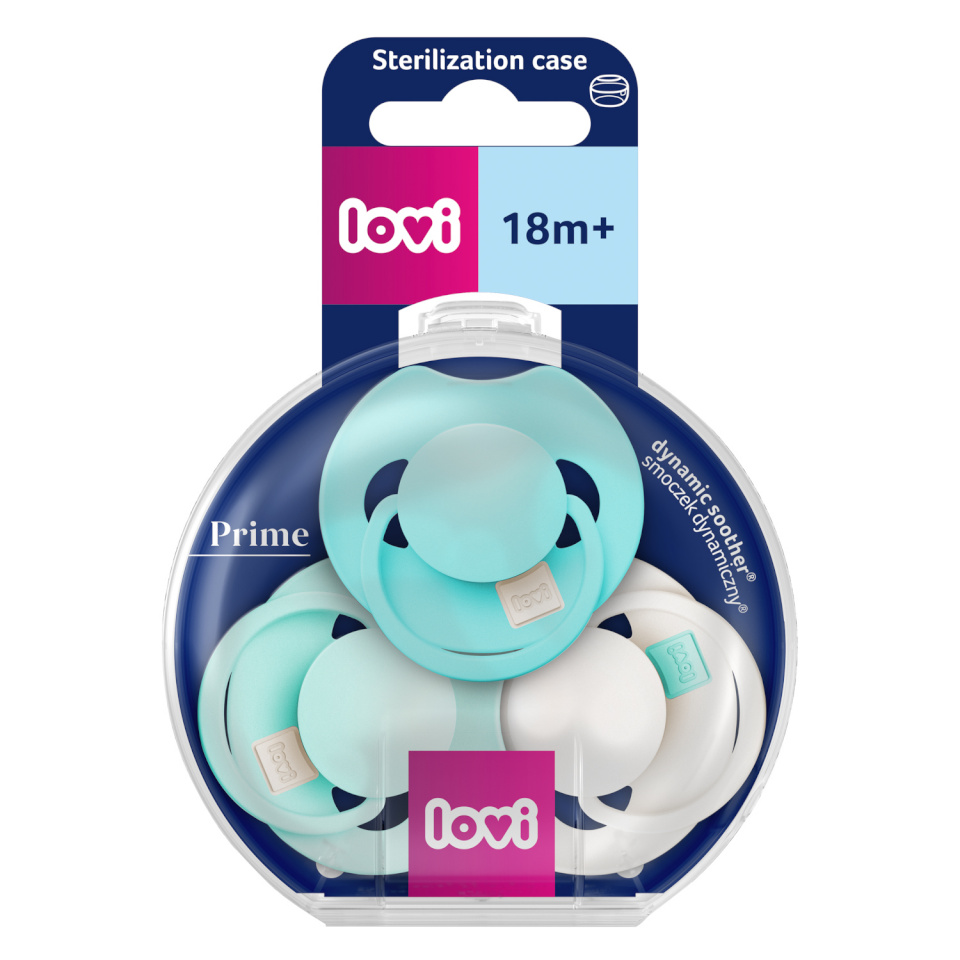 Lovi Prime silikoonist dünaamiline lutt, Aqua Green, 18+ kuud, 3 tk, 34/453
