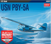 Academy liimitav mudel USN PBY-5A Catalina Battle of Midway 1/72