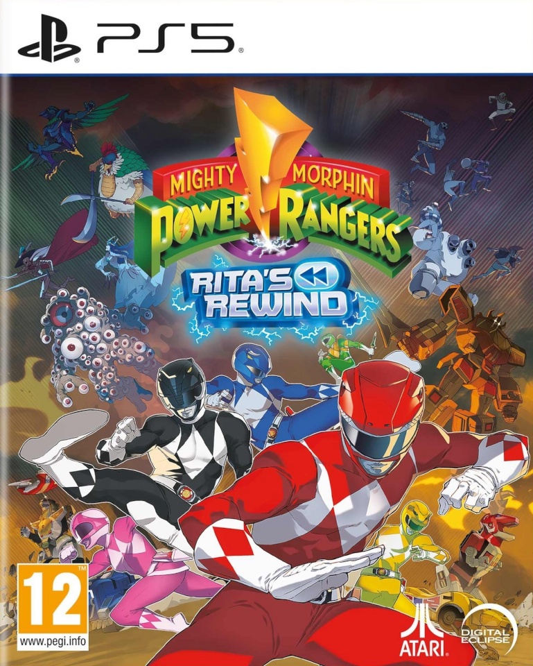Atari mäng Mighty Morphin Power Rangers: Rita's Rewind, PS5