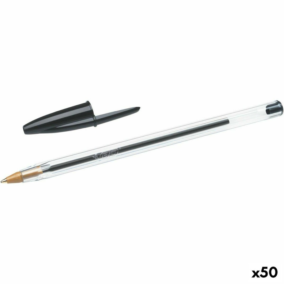 Bic pastapliiats Cristal must Originaal 50tk