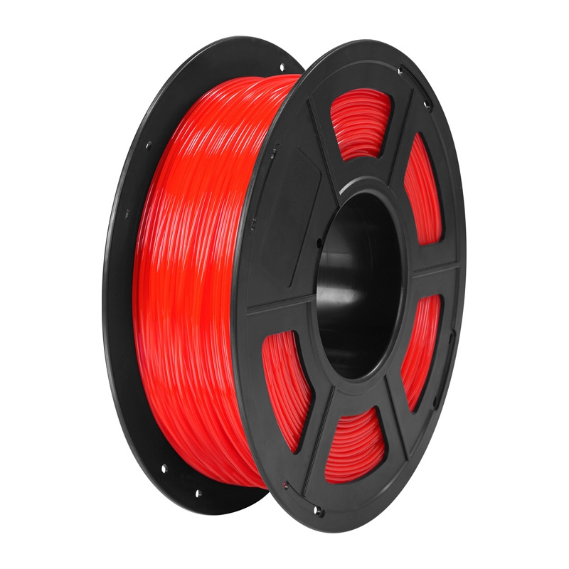 Anycubic TPU Filament (Transparent punane) 1 kg