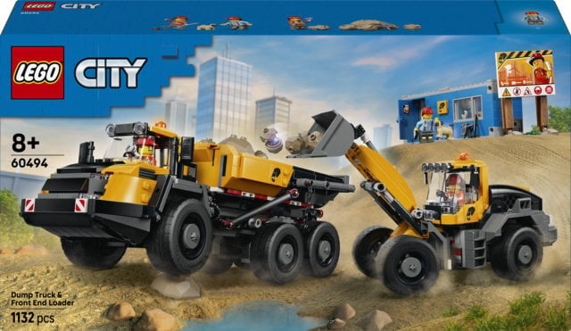 LEGO klotsid City Big Vehicles 60494 – Kallur ja esilaadur