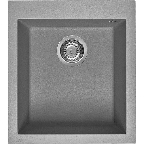 SMEG valamu VZ40CT, 40cm, RIGAE, pealt paigaldatav, käsitsi, graniit, titaan