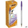 Bic Biro pastapliiatsite komplekt Cristal Fun lilla 1,6 mm 18tk