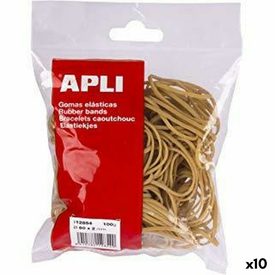 Apli Elastikpaelad pruun 60x2 mm 10tk
