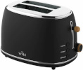 Witt röster Premium Wood Toaster, must