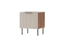 Cama Meble öökapp Bedside cabinet, 2tk ALMERA 50x42x44 walnut/cashmere