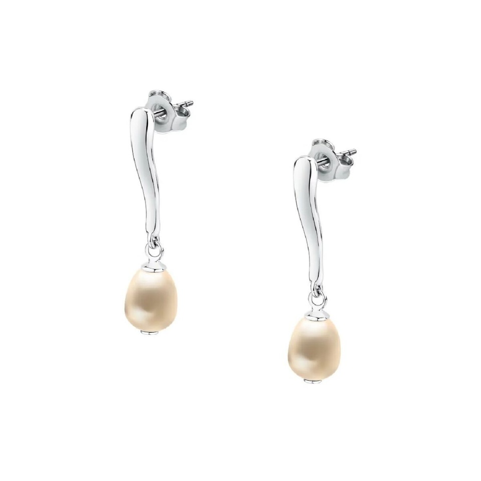 Morellato naiste kõrvarõngad PERLA Hõbedane