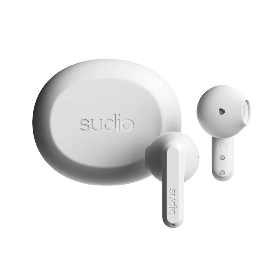 Sudio kõrvaklapid Earbuds, A3, Bluetooth, In-ear, Microphone, valge, Wireless