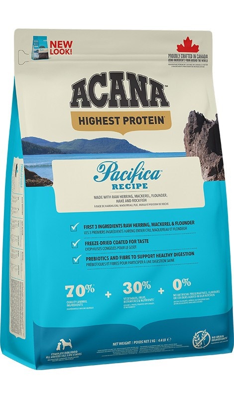 Acana kuivtoit koerale Highest Protein Pacifica, 2kg