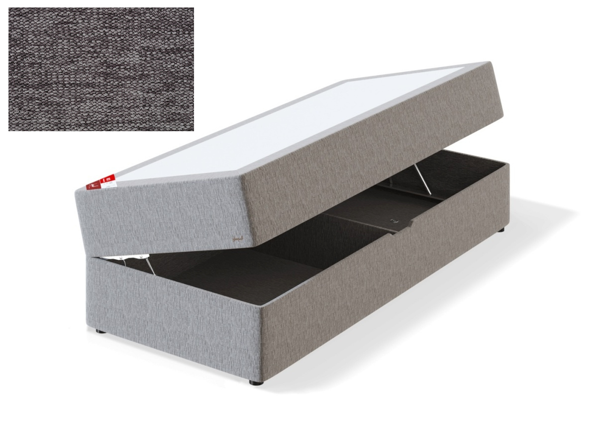 Sleepwell kušett panipaigaga RED POCKET STORAGE, 120x200x53cm, VERANO hall, pehme