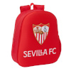 Sevilla Fútbol Club 3D-laste seljakott punane 27x33x10cm