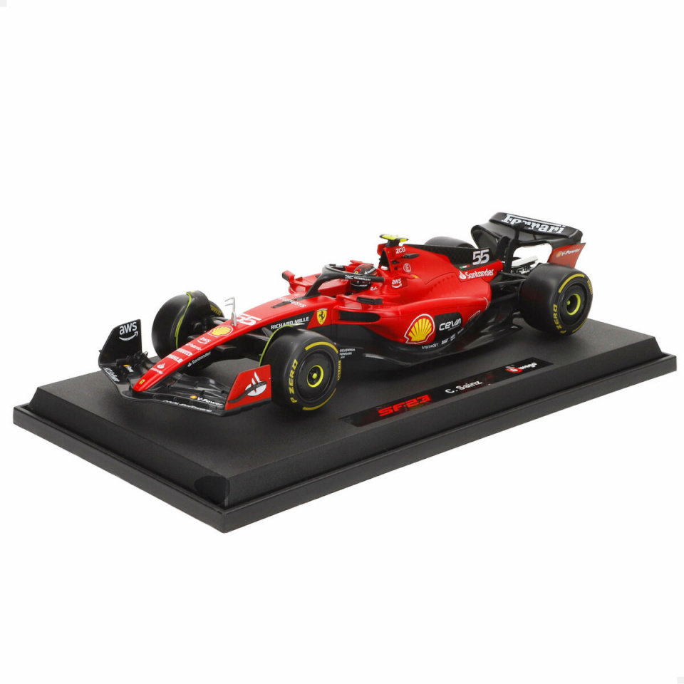 Bburago auto Ferrari F1 Racing SF23 #55 C 1:18