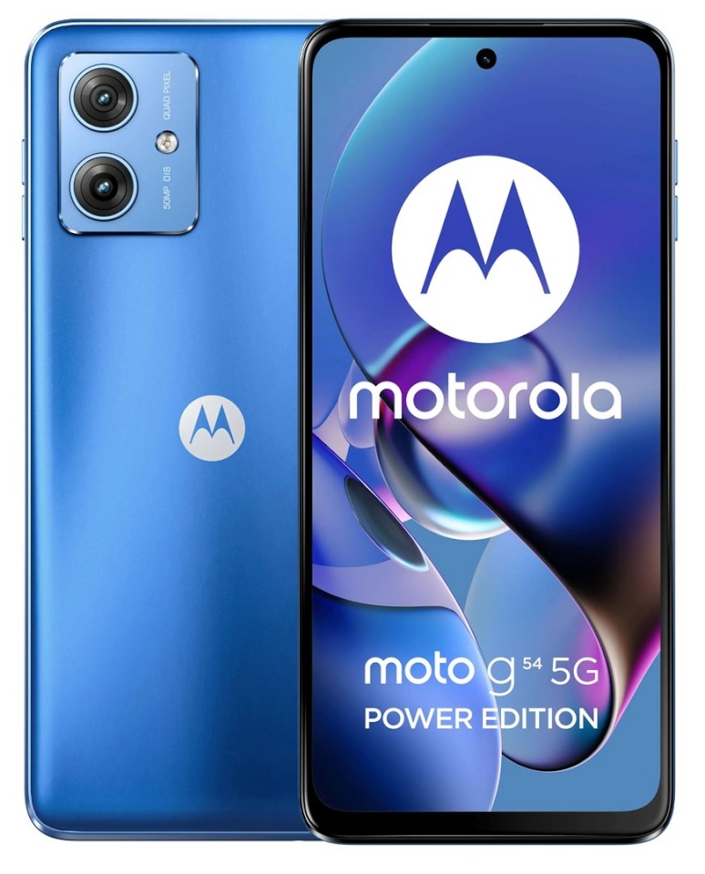 Motorola mobiiltelefon Moto G54 Power 5G Dual SIM 8/256GB PEARL sinine